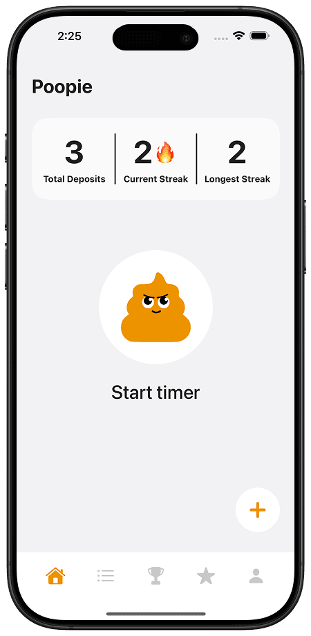 Poopie App Screenshot